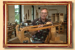 Silas with French style frame saw 3