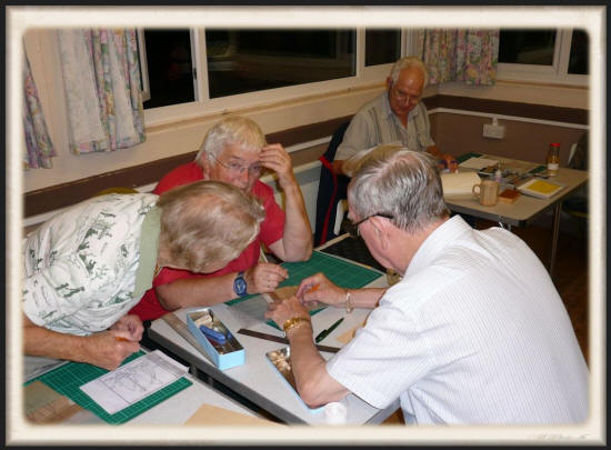 Teaching marquetry