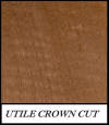 Utile crown cut - Entandophragma Spp