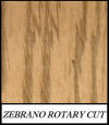 Zebrano rotary cut - Astronium fraxiniofolium